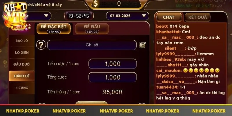 Lô Đề Nhatvip - Hình Thức Đặt Cược Đa Dạng, Trúng Thưởng Lớn 3 Lô đề Nhatvip mang đến nhiều lựa chọn cho người chơi