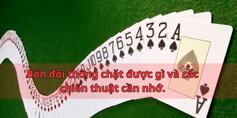 Bốn Đôi Thông Chặt Được Gì Và Cách Sử Dụng Hiệu Quả 3 Bốn đôi thông chặt được gì và các chiến thuật cần nhớ.