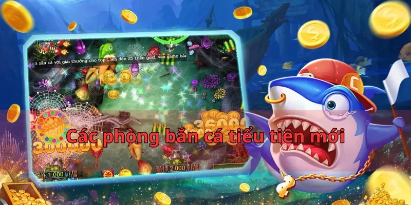 Bắn Cá Tiểu Tiên - Trò Chơi Săn Kho Báu Hot Nhất 2025 2 Các phòng bắn cá tiểu tiên mới